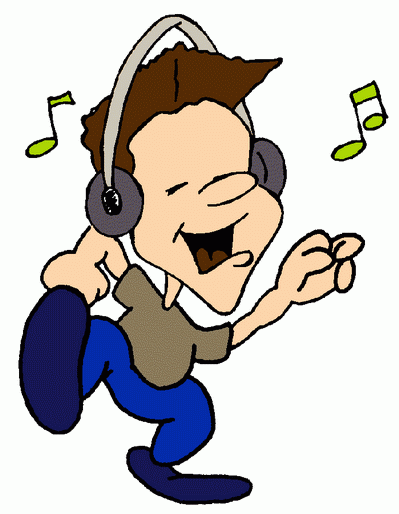 clipart listen music - photo #2